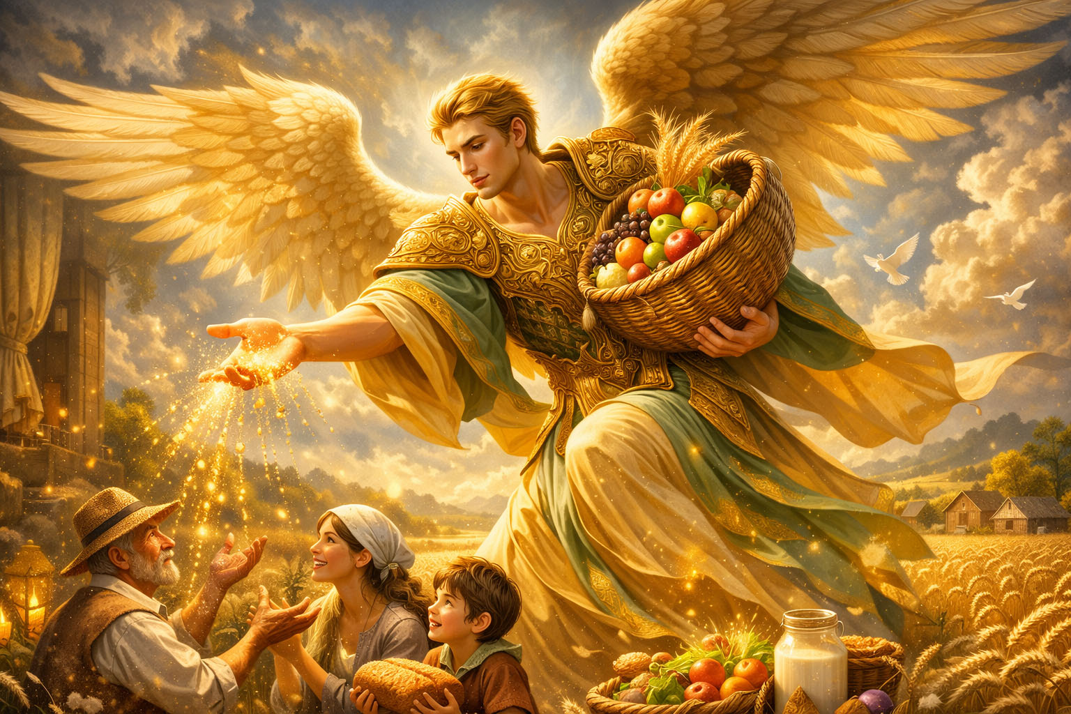 ¿Quién es el Ángel Cahetel? El Portador de las Bendiciones Divinas
