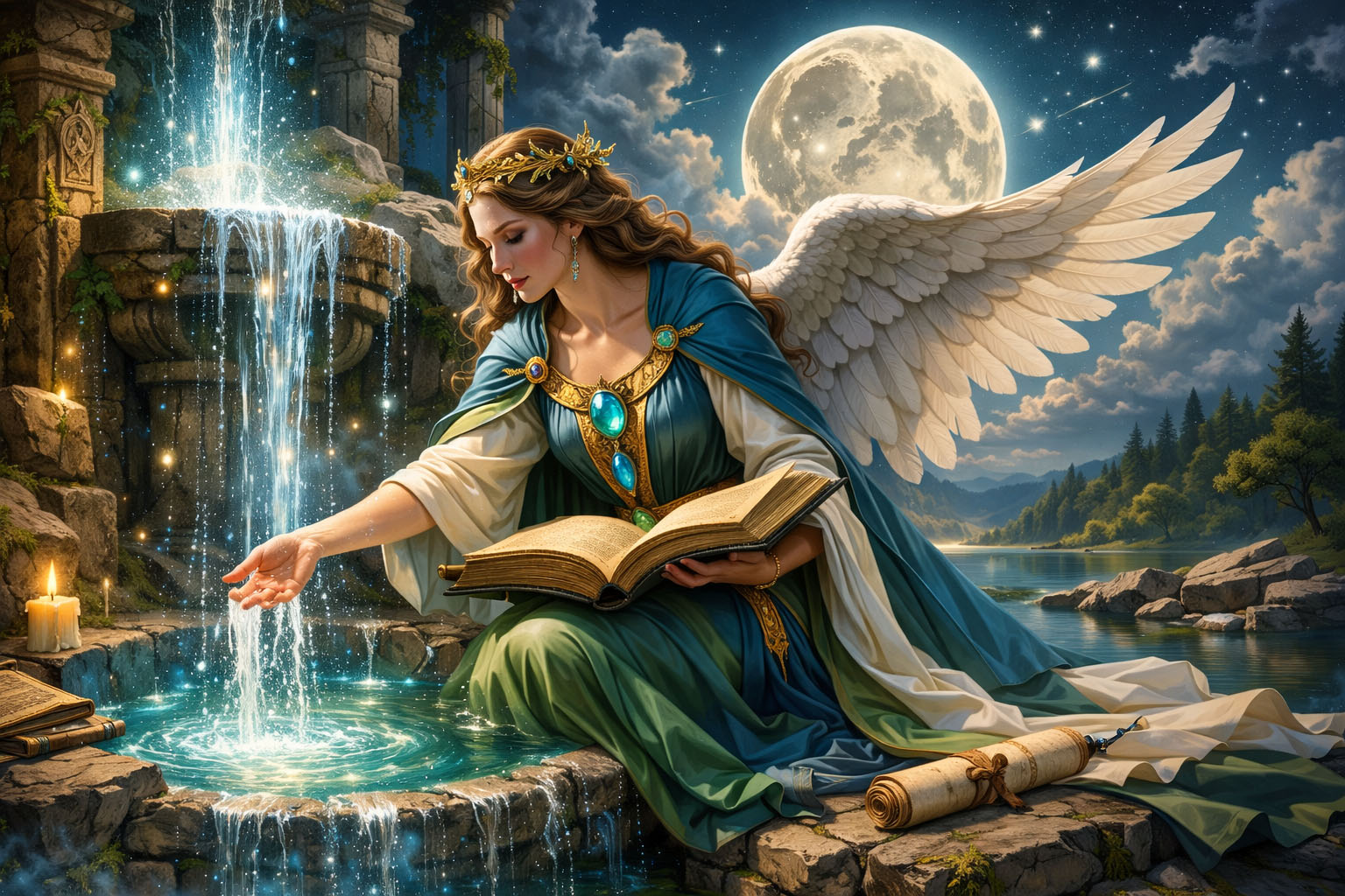 ¿Quién es el Ángel Damabiah? La Fuente de Sabiduría Eterna