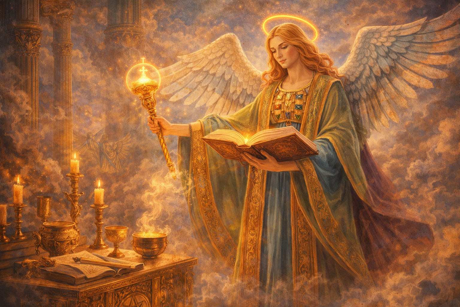 ¿Quién es el Ángel Haamiah? El Sumo Sacerdote del Cielo
