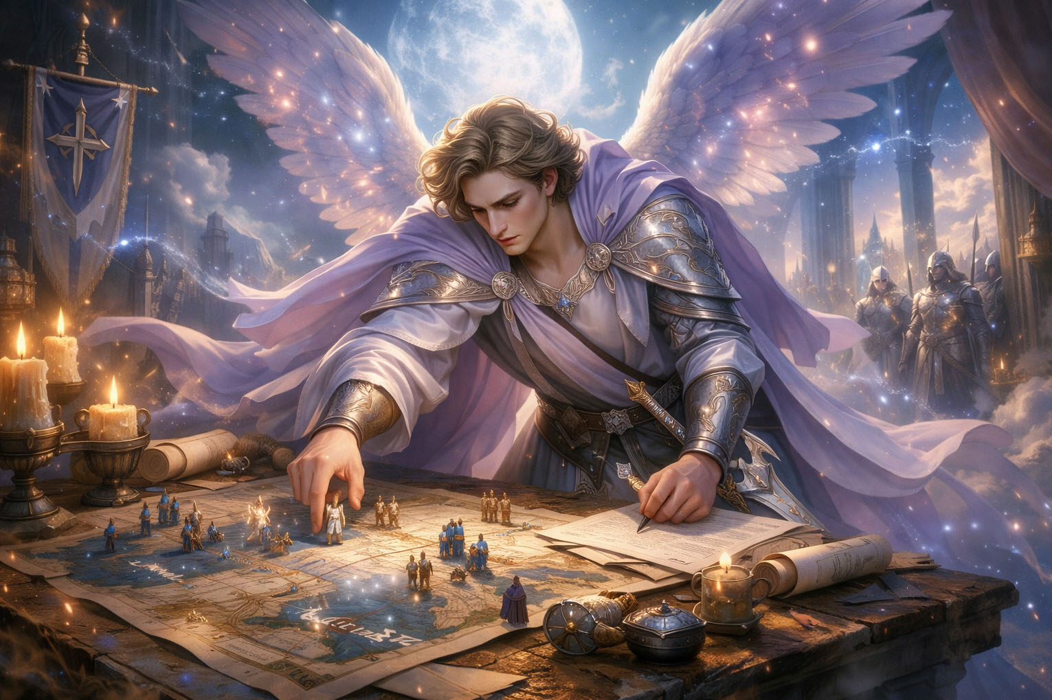 Ángel Haiyael: El Genio de la Victoria y el Armamento Espiritual