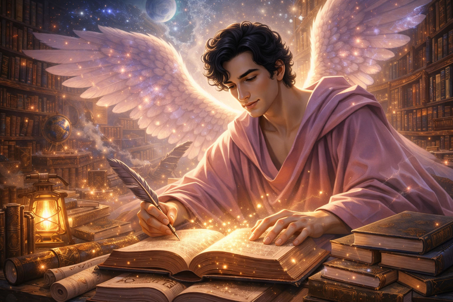 ¿Quién es el Ángel Harahel? El Bibliotecario del Universo