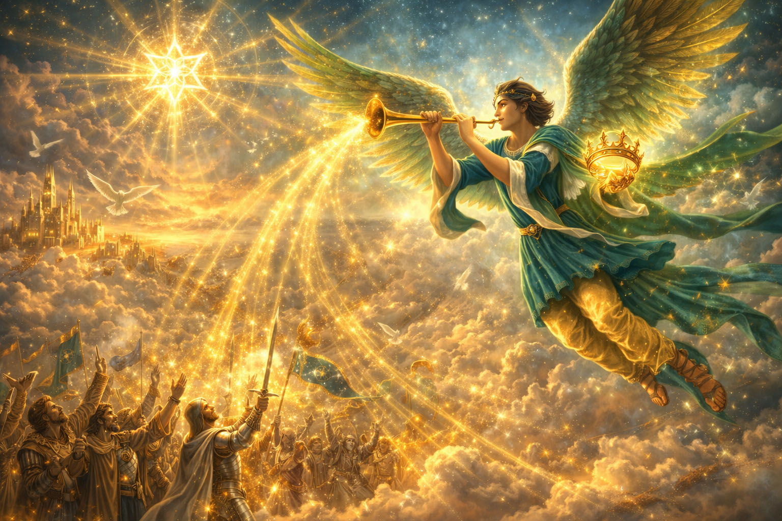 ¿Quién es el Ángel Lauviah? El Heraldo del Triunfo Divino