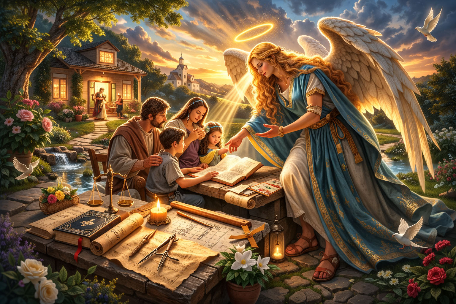 ¿A quién protege y cuáles son sus dones en la vida familiar y espiritual?