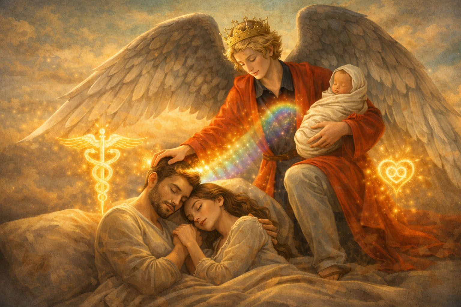 ¿Quién es el Ángel Rehael? El Médico del Alma y la Familia