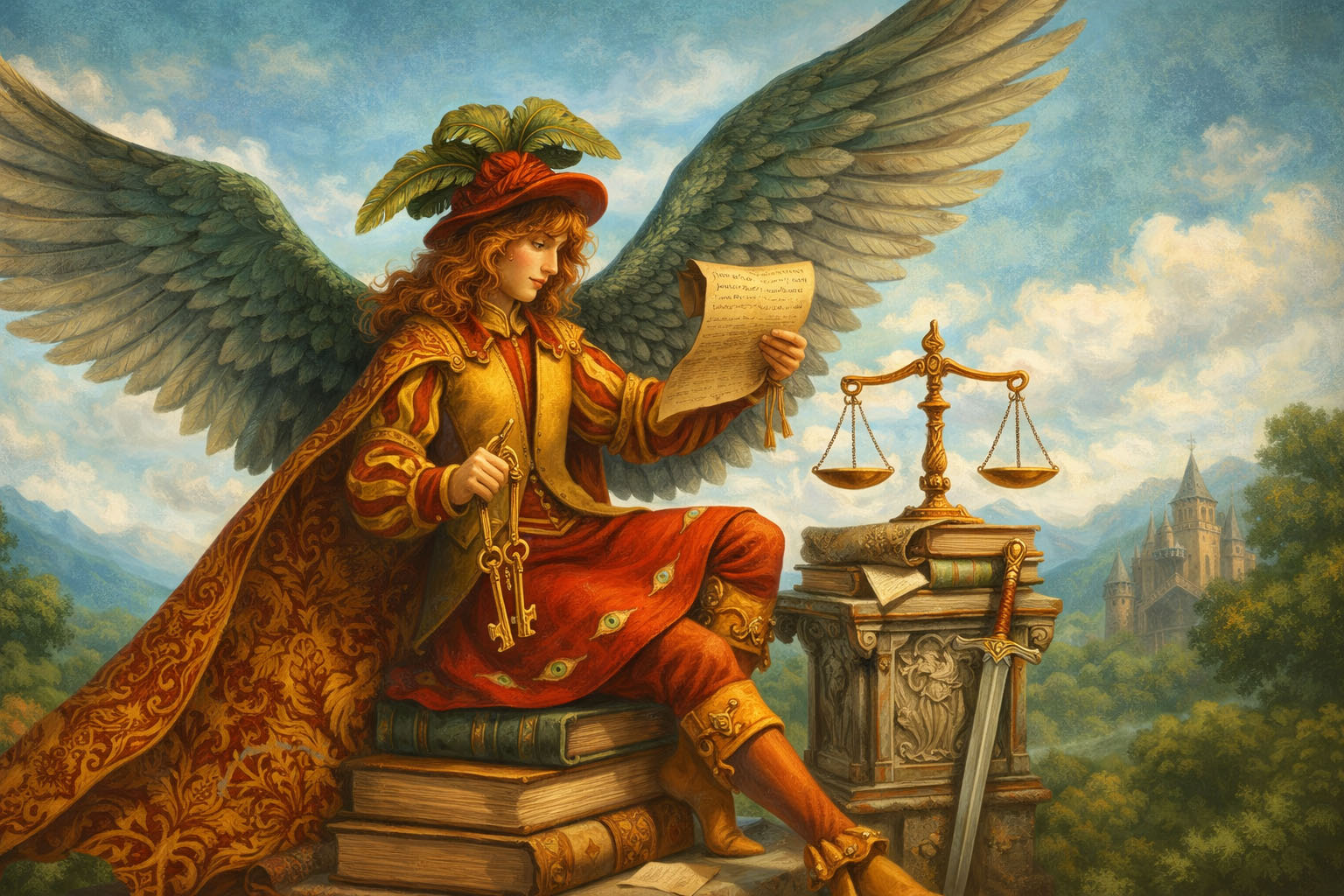 ¿Quién es el Ángel Rochel? El Guardián del Derecho y el Patrimonio