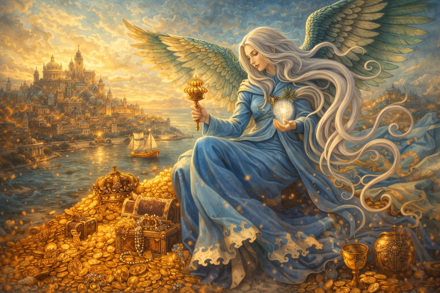 ¿Quién es el Ángel Yeiayel? El Arquitecto del Prestigio y la Riqueza