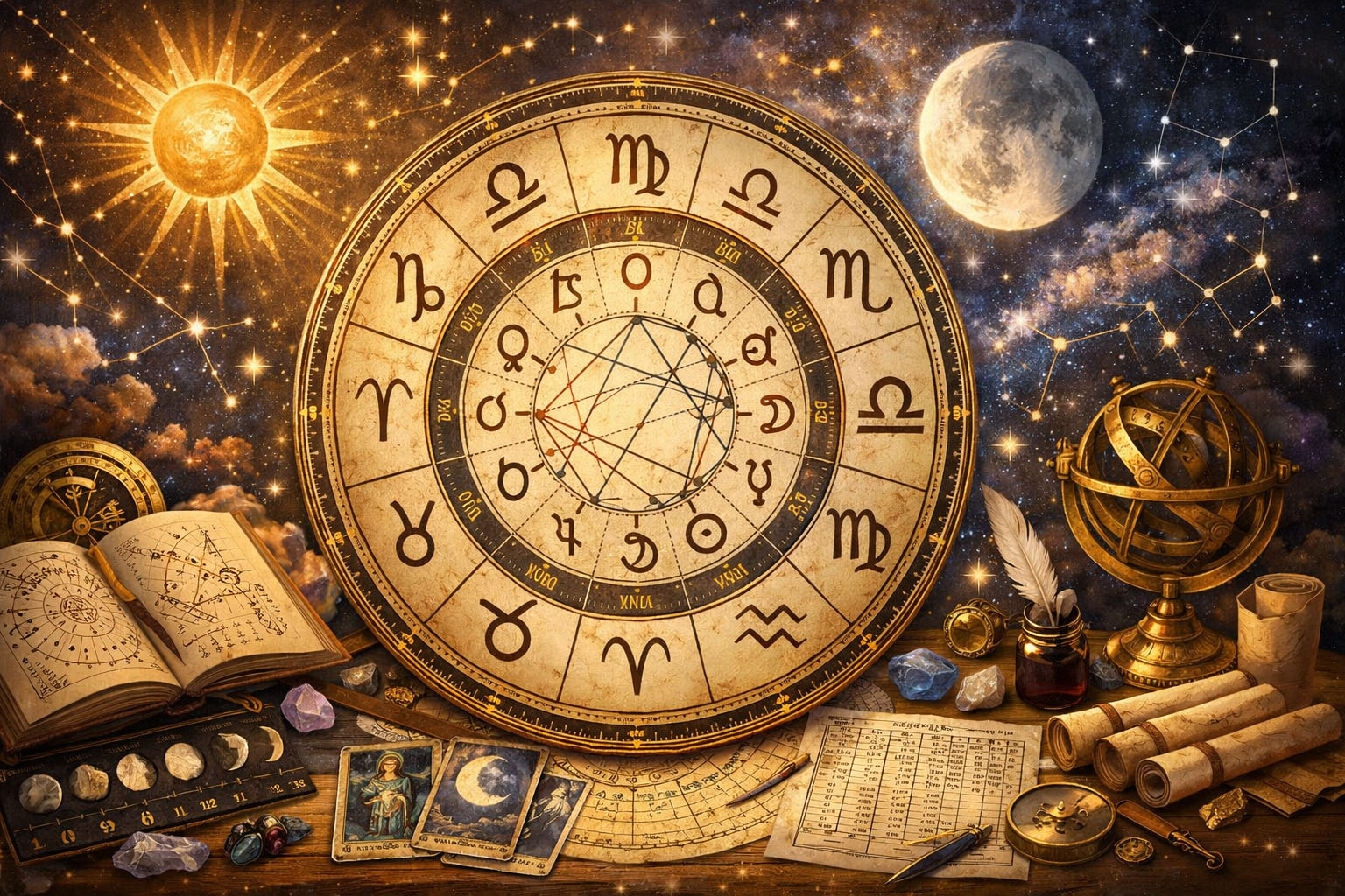 Calcula tu Carta Astral Gratis e Interpretación