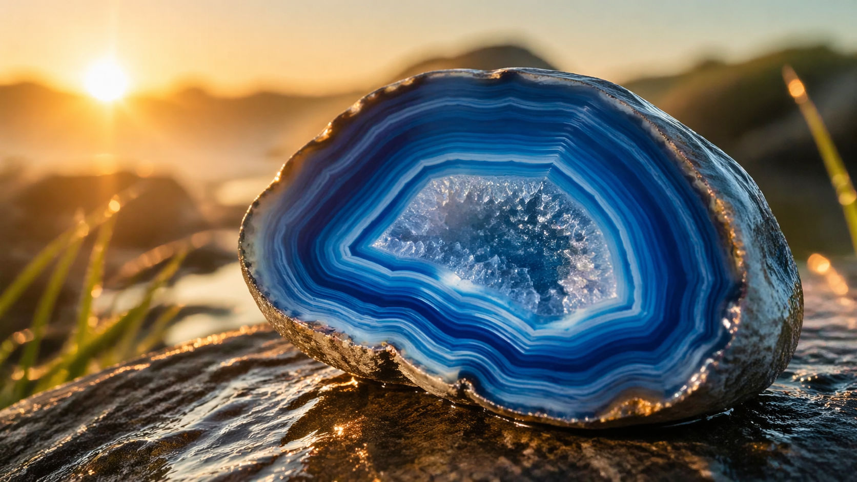 Expón el cristal a los primeros rayos del sol; la luz suave de la mañana recarga su color sin estresar la piedra. La energía del sol naciente infunde a la gema el impulso necesario para iniciar nuevos diálogos con éxito.