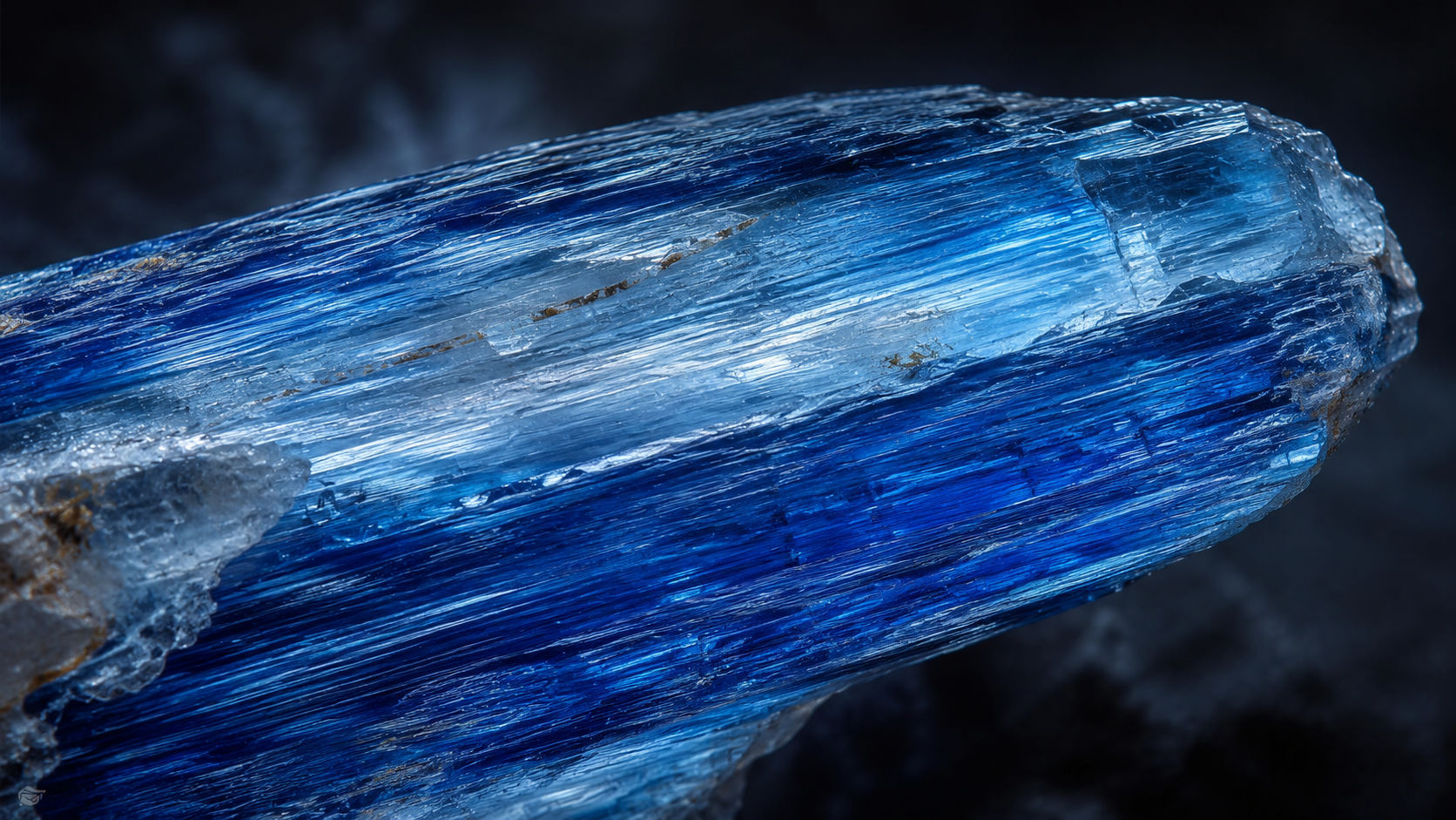 El Filo del Rayo Celestial: Cianita Azul y la Geometría Perfecta del Espíritu