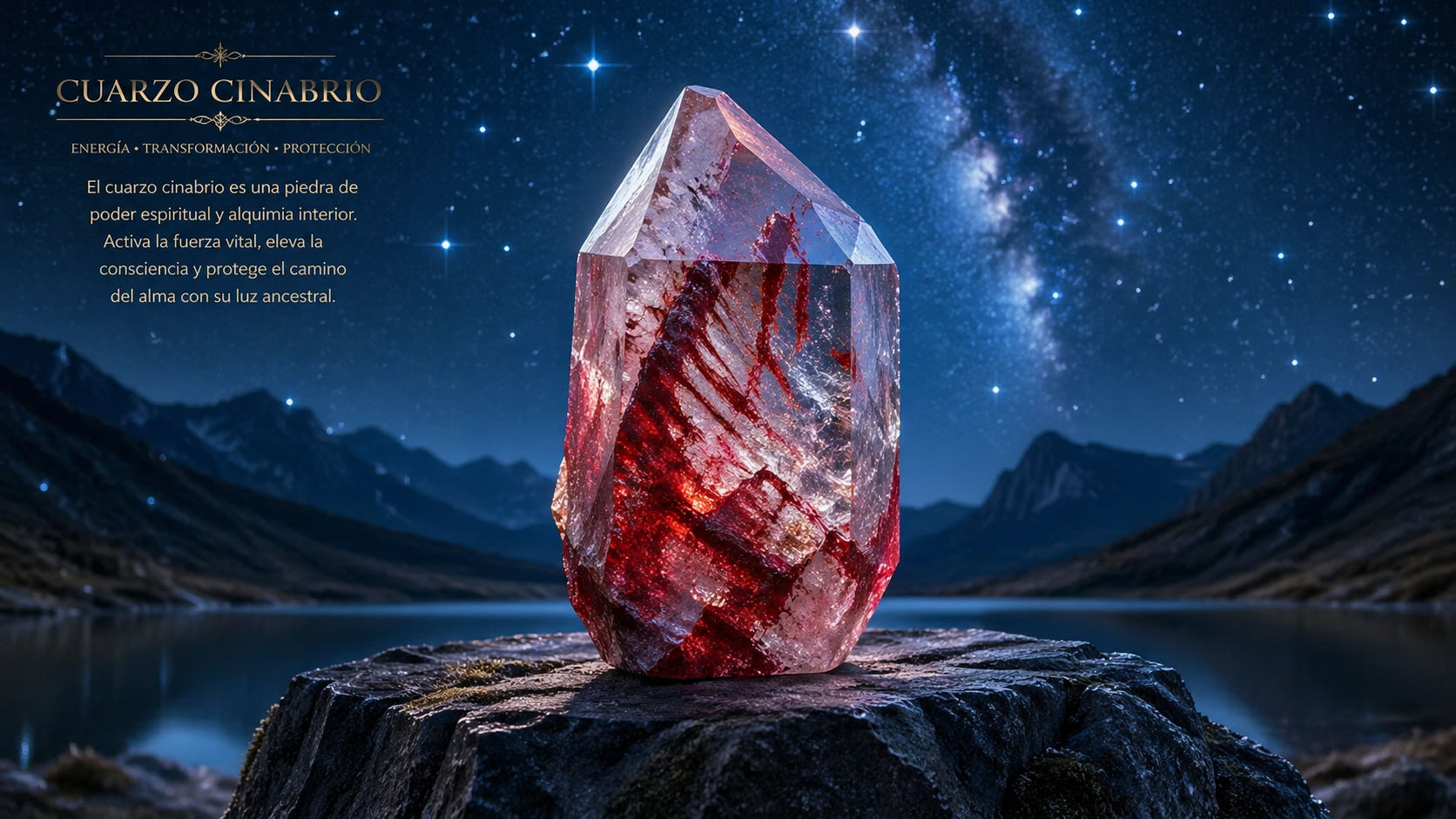 Deja el cristal en una ventana donde reciba el frío estelar nocturno para resetear su polaridad. Este método es ideal para mantener la