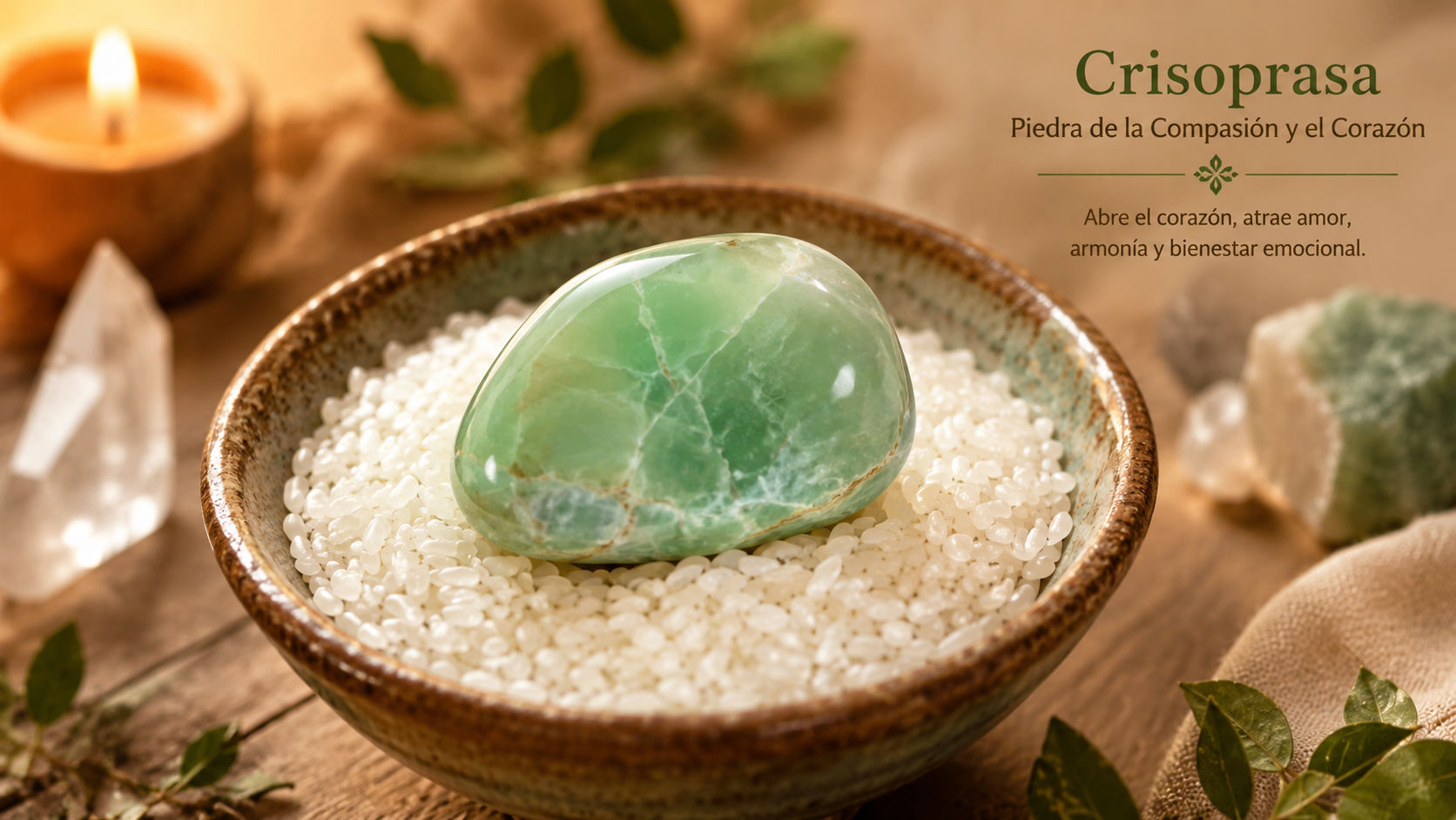 Deposita la piedra sobre un cuenco lleno de arroz durante una noche completa bajo el cielo estrellado. El grano actuará como un filtro orgánico que absorberá las vibraciones de pesadez sin alterar la delicada estructura del mineral.