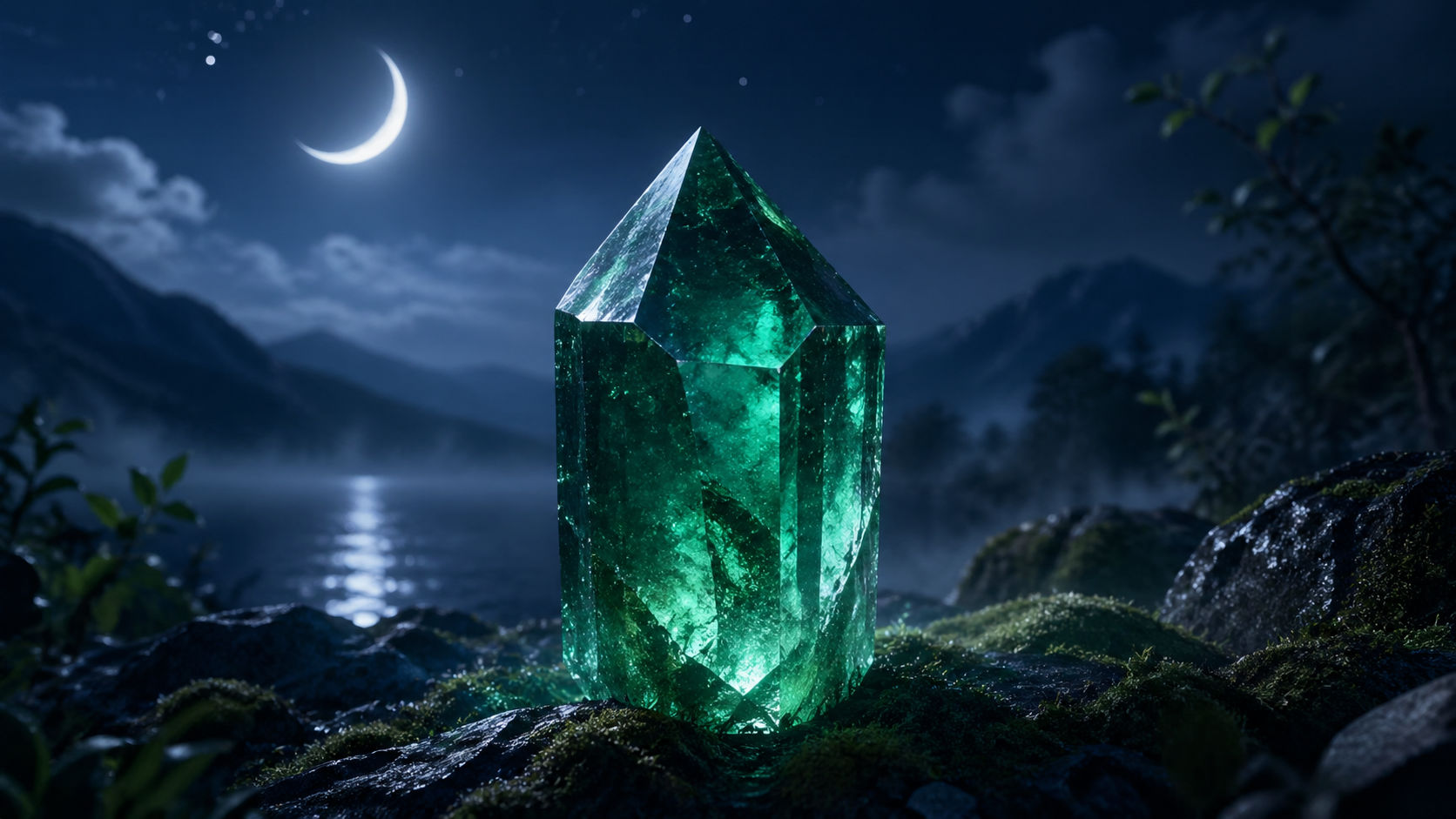 Expón la piedra a la luz de la luna cuando está creciendo para imbuirla de la energía de la expansión y el florecimiento. Esta fase lunar potencia la capacidad de la esmeralda para atraer nuevos comienzos y prosperidad.