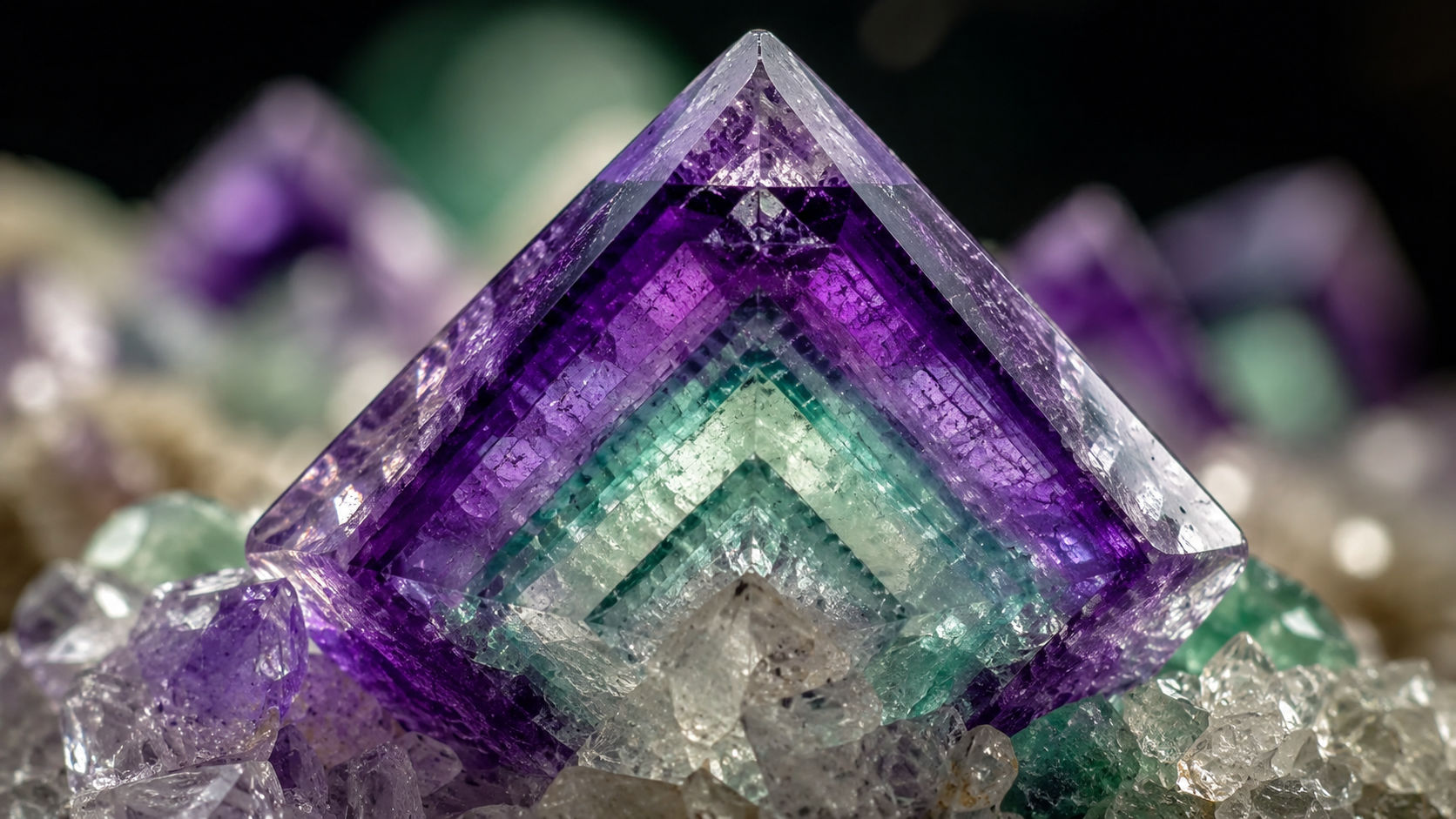 El Prisma del Pensamiento Elevado: Fluorita y la Alquimia de la Mente Sabia