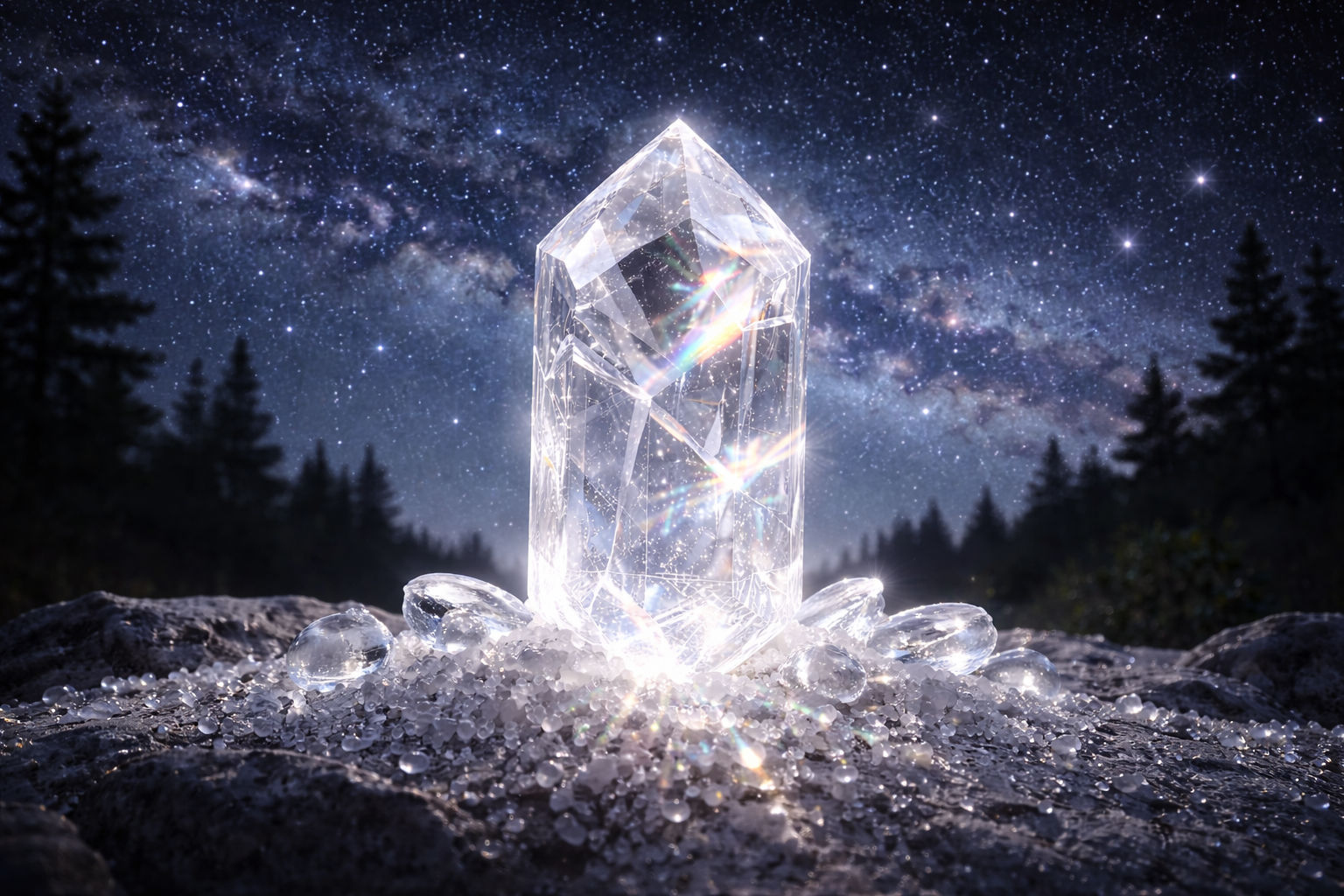 Déjalo afuera durante una noche estrellada para sintonizarlo con las frecuencias cósmicas de alta gama. Este proceso carga el cuarzo con una vibración sutil, ideal para trabajos de intuición y sueños lúcidos.