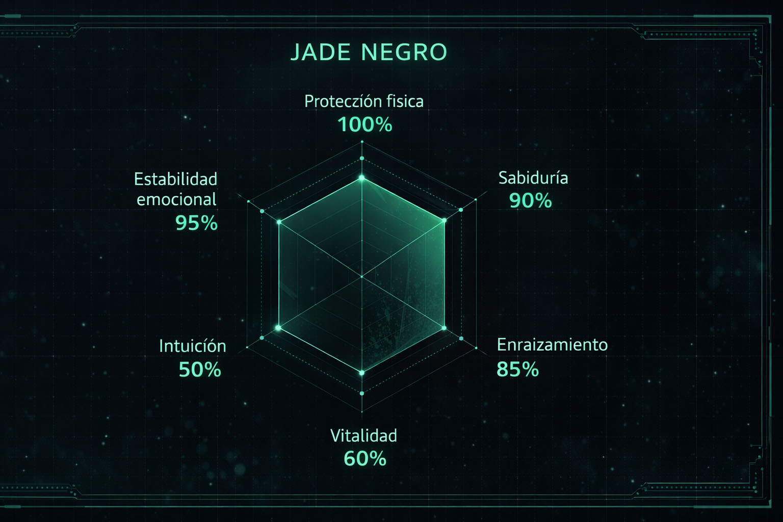 Gráfico de Resonancia de lajade-negro