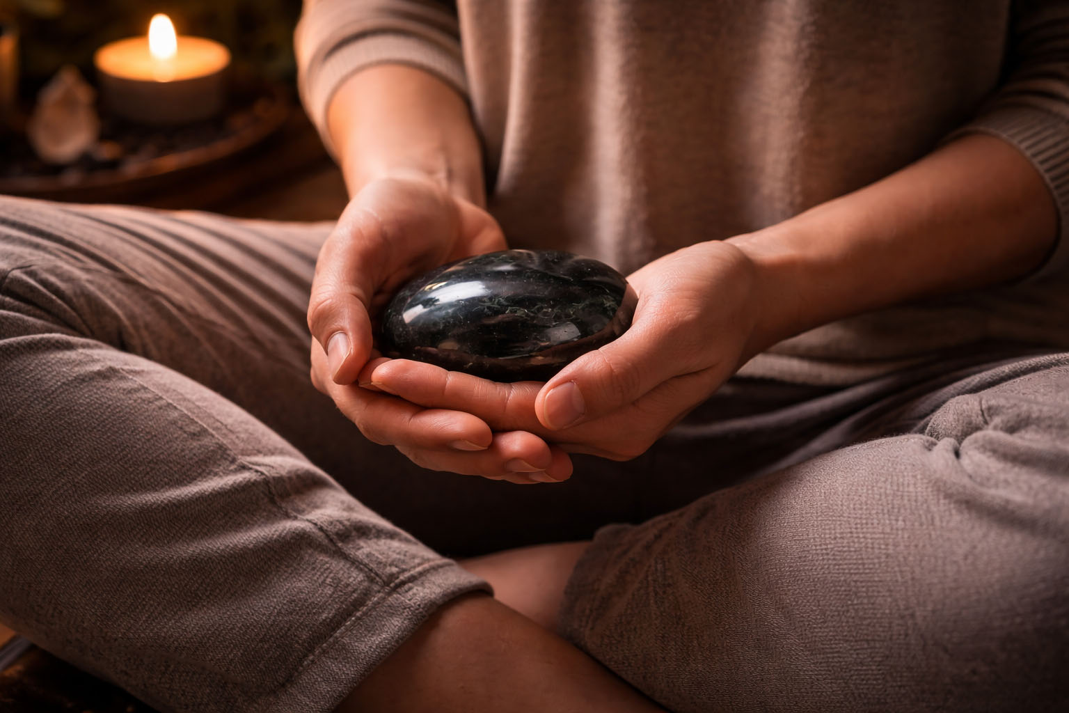 Sostén la piedra durante una sesión de respiración profunda, proyectando tu voluntad de protección en su núcleo. Este método calibra el cristal específicamente con tu frecuencia de usuario, optimizando su respuesta.