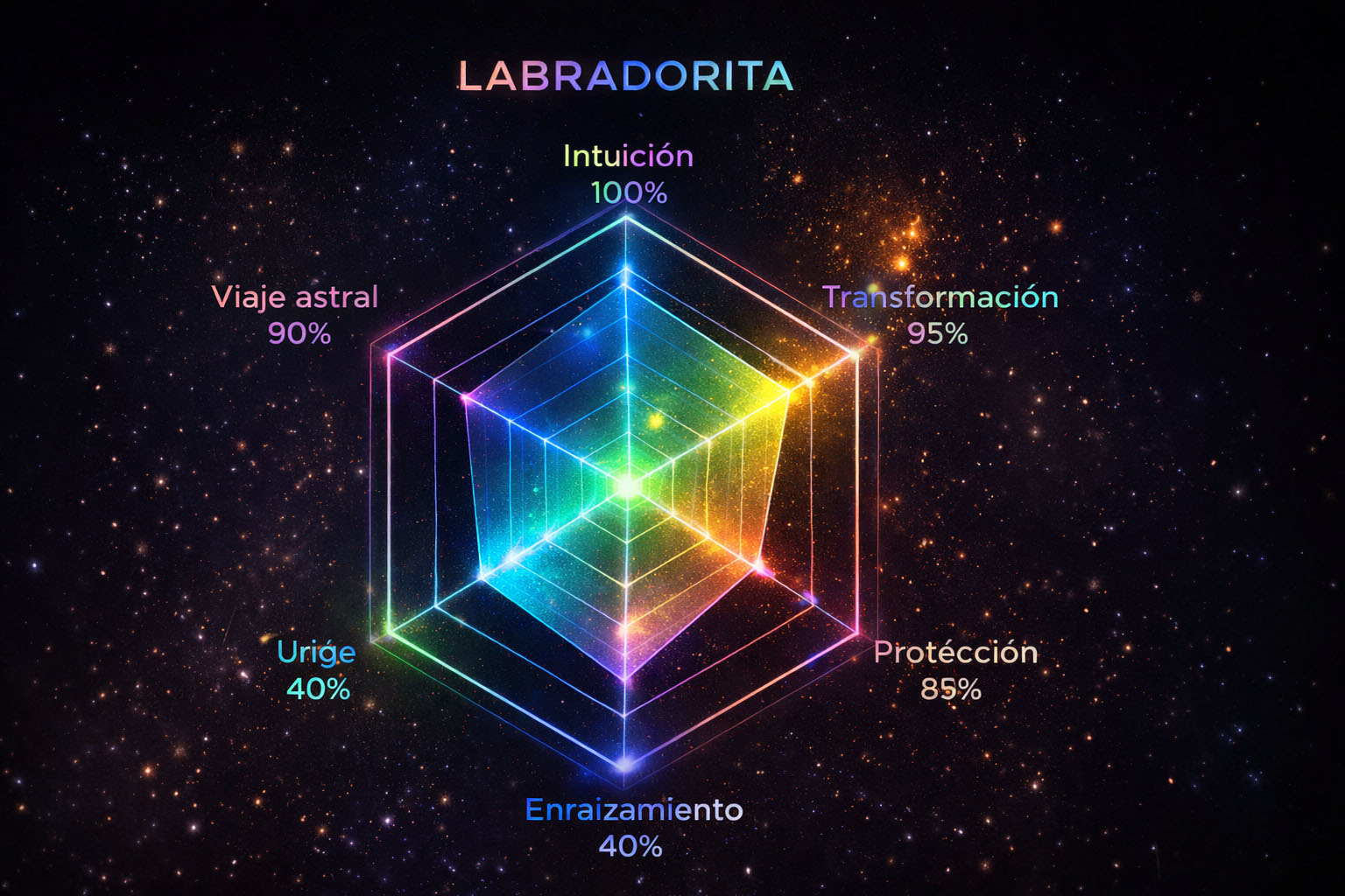 Gráfico de Resonancia de lalabradorita