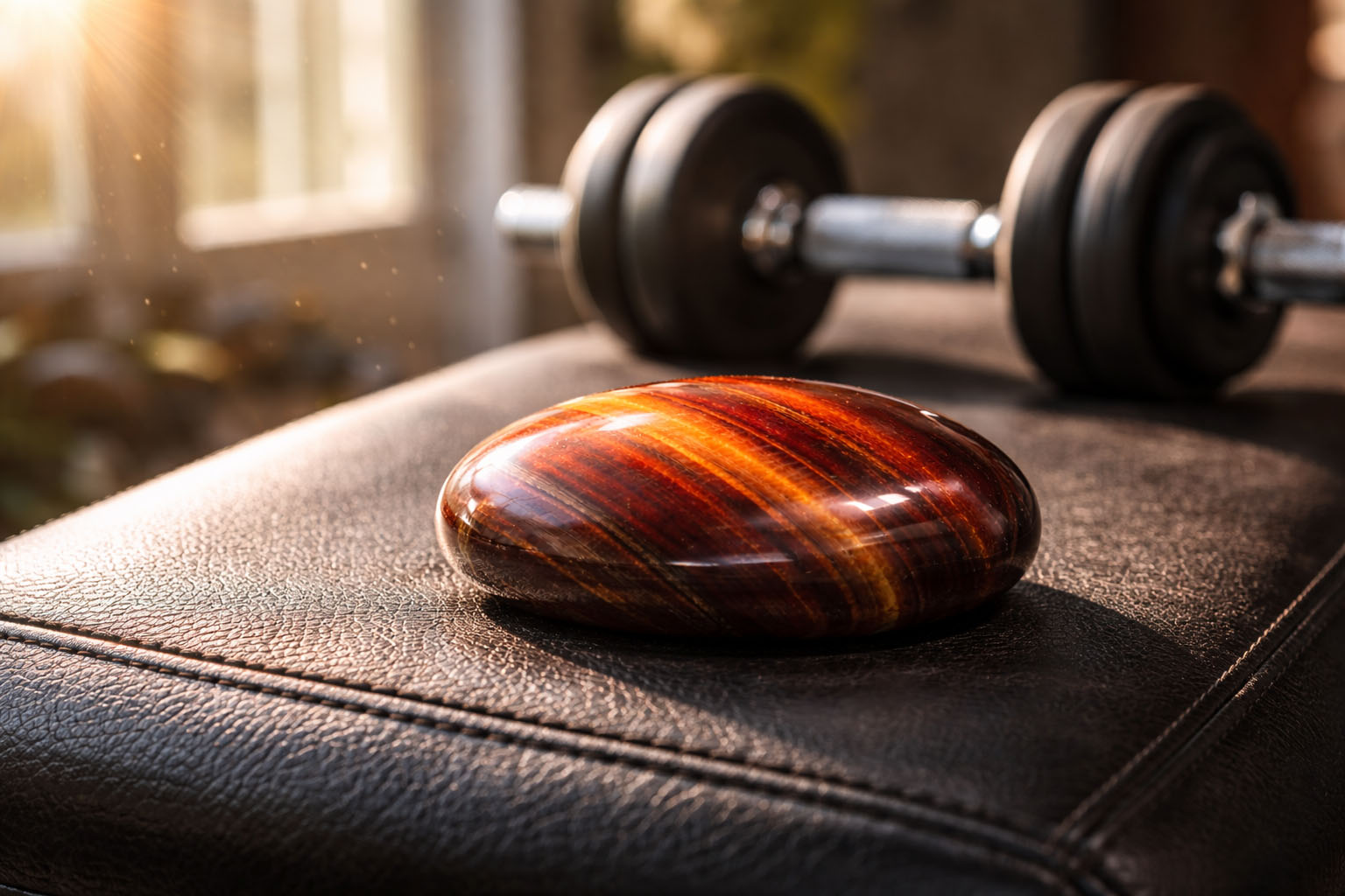 Ojo de Buey en el gimnasio para potenciar la fuerza física y la recuperación muscular.
