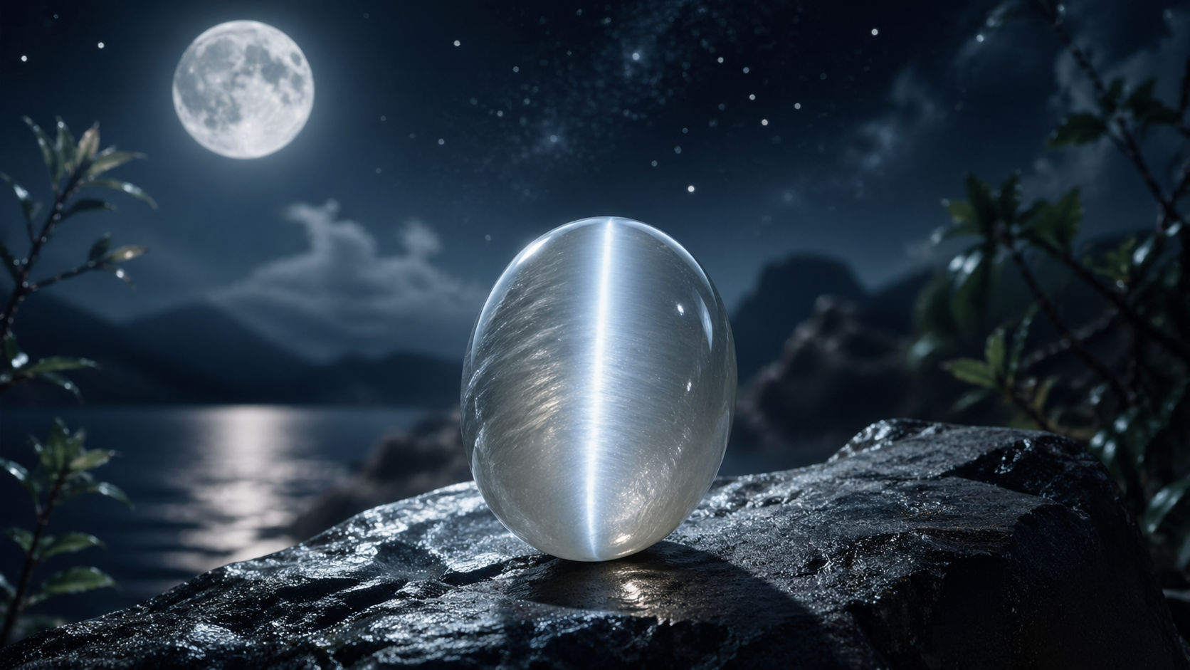 Expón el cristal al máximo fulgor lunar para recargar su capacidad de intuición y clarividencia nocturna. La luna llena actúa como la fuente de energía principal para los cristales que operan en el plano psíquico.