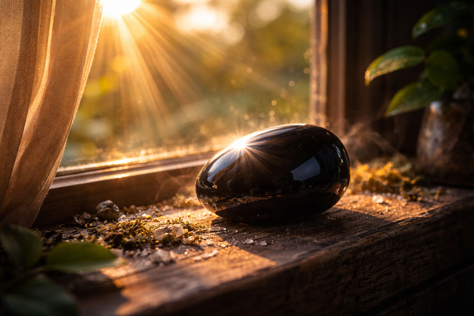 Expón el Ónix a los primeros rayos del sol por la mañana durante 1 hora para inyectarle vitalidad y fuerza de ejecución. Esta energía solar directa activa las propiedades de vigor y resistencia física propias de este mineral.