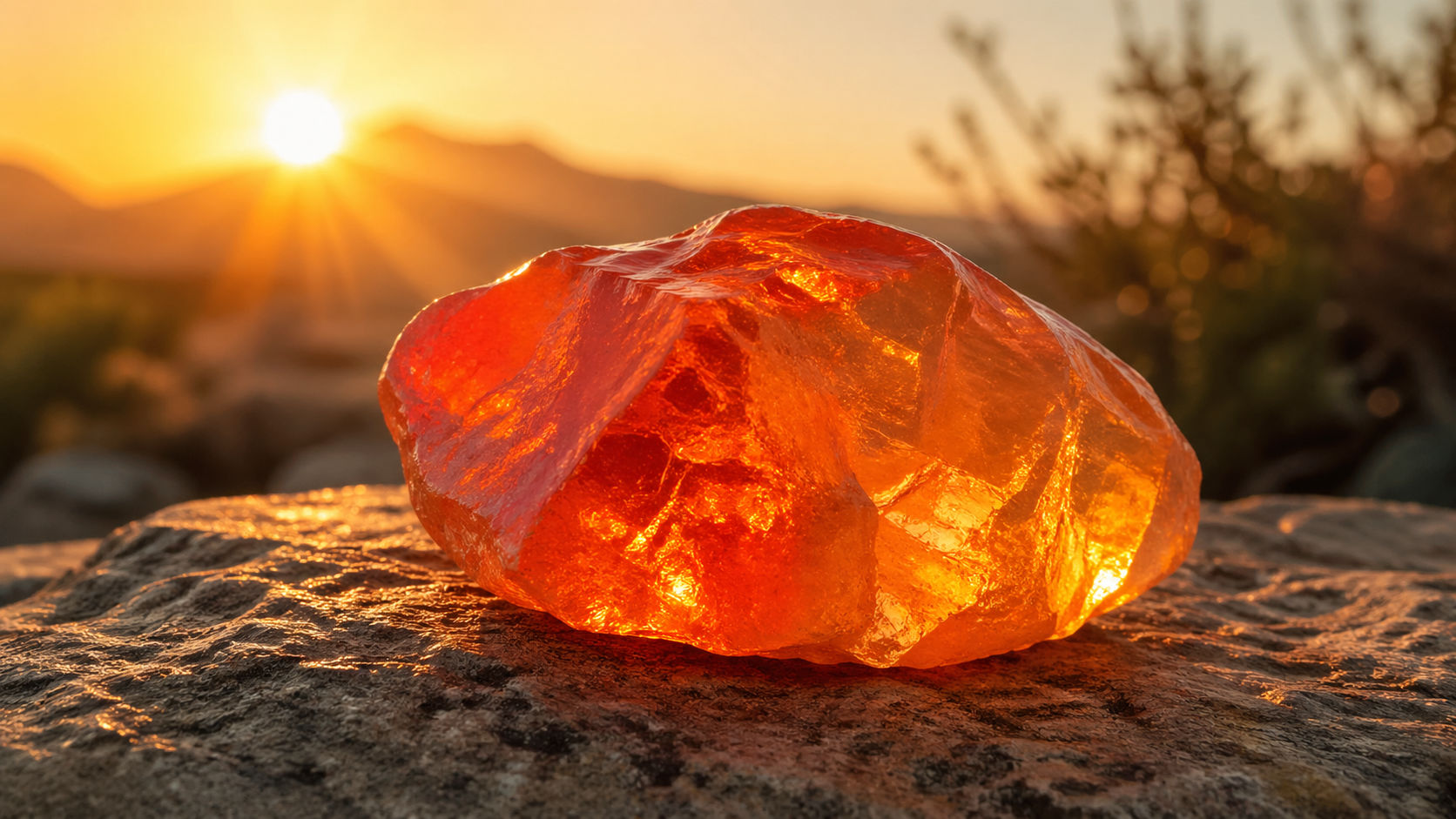 Expón el cristal al sol naciente durante 20 minutos; la luz suave activa sus capas internas de color. El sol del amanecer recarga la piedra sin el riesgo de deshidratación que conlleva el calor extremo del mediodía.