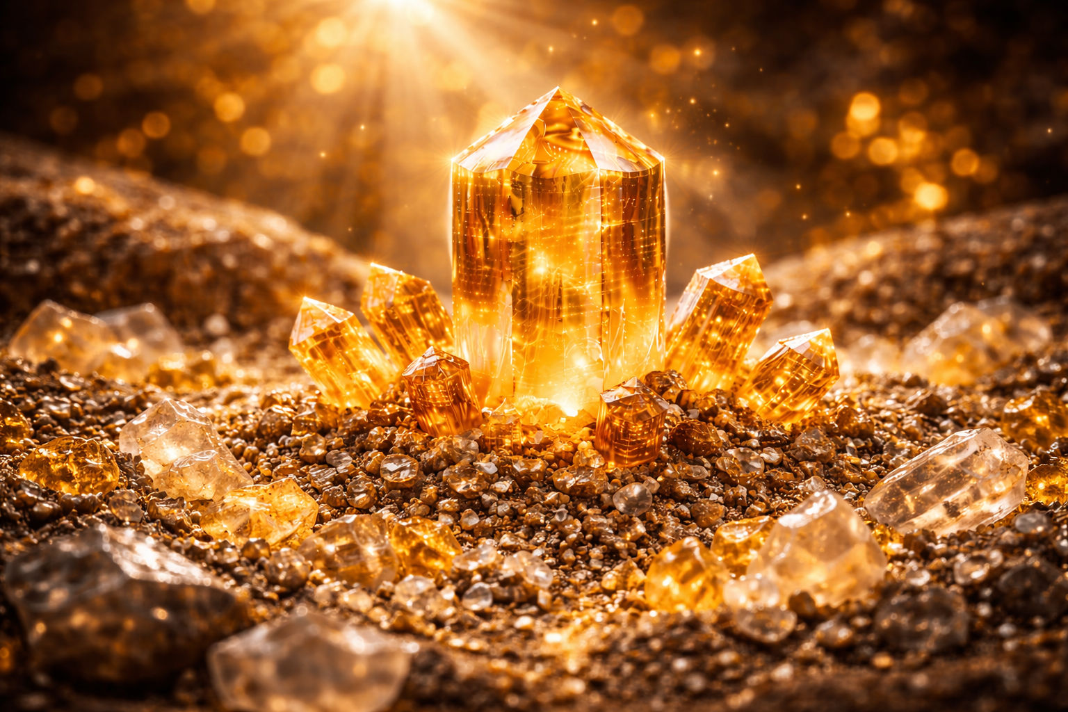 Coloca tu Topacio sobre una mezcla de estos minerales para crear un campo de carga de abundancia masiva. Este método sincroniza la vibración del Topacio con la frecuencia de la riqueza material y el éxito comercial.