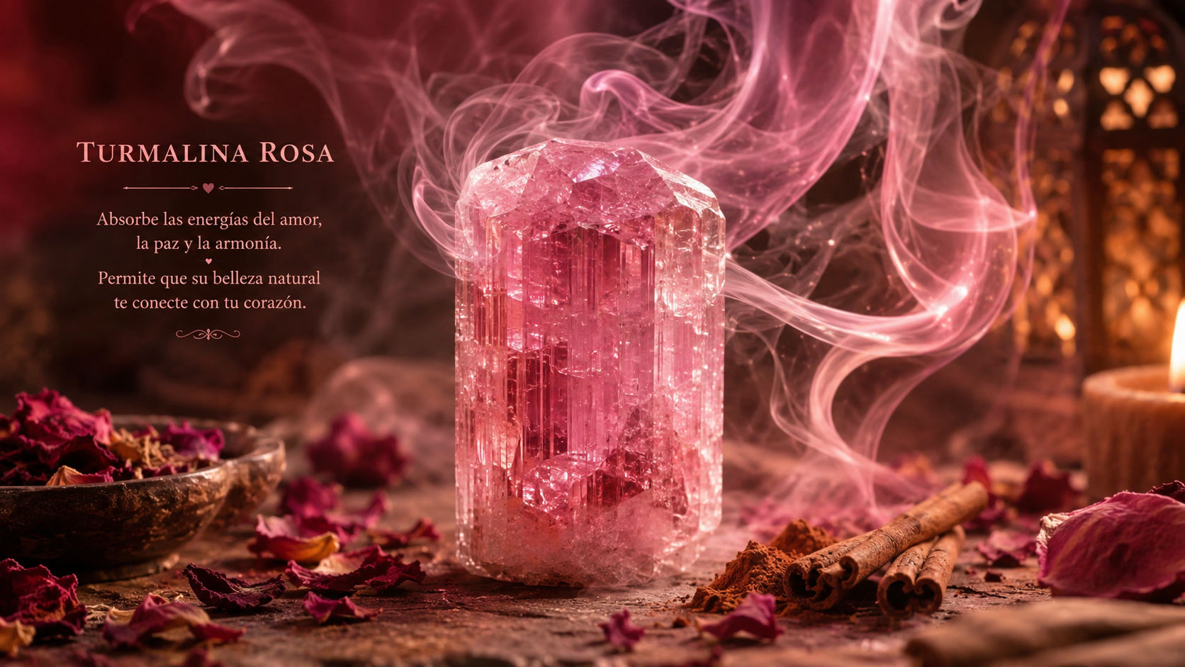 Pasa el cristal por el humo de estas especias para reactivar su fuego sagrado y despejar energías de envidia o rechazo. Es el método ideal para purificar la piedra cuando sientes que tu entusiasmo está decayendo.