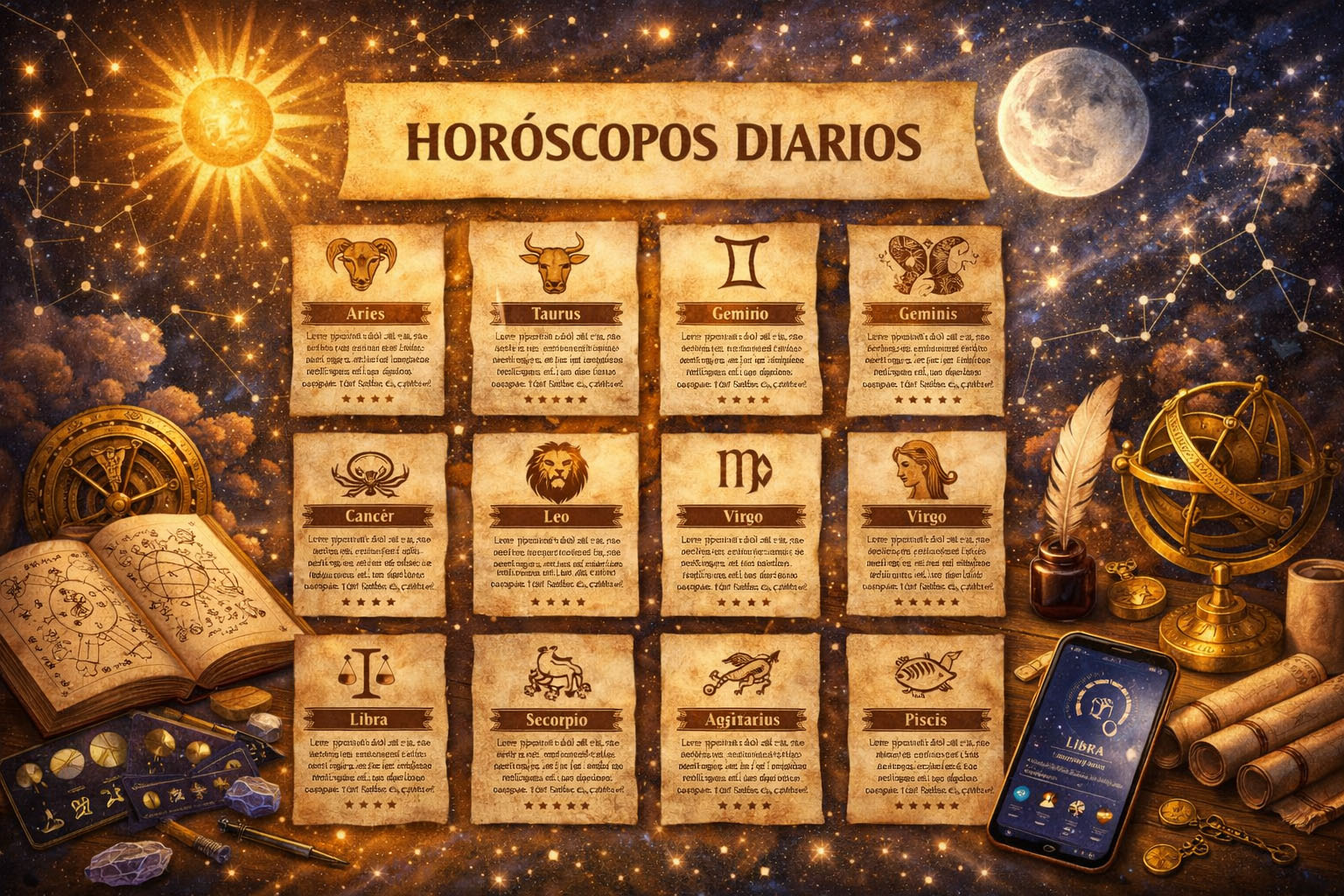 Calcula tu Carta Astral Gratis e Interpretación
