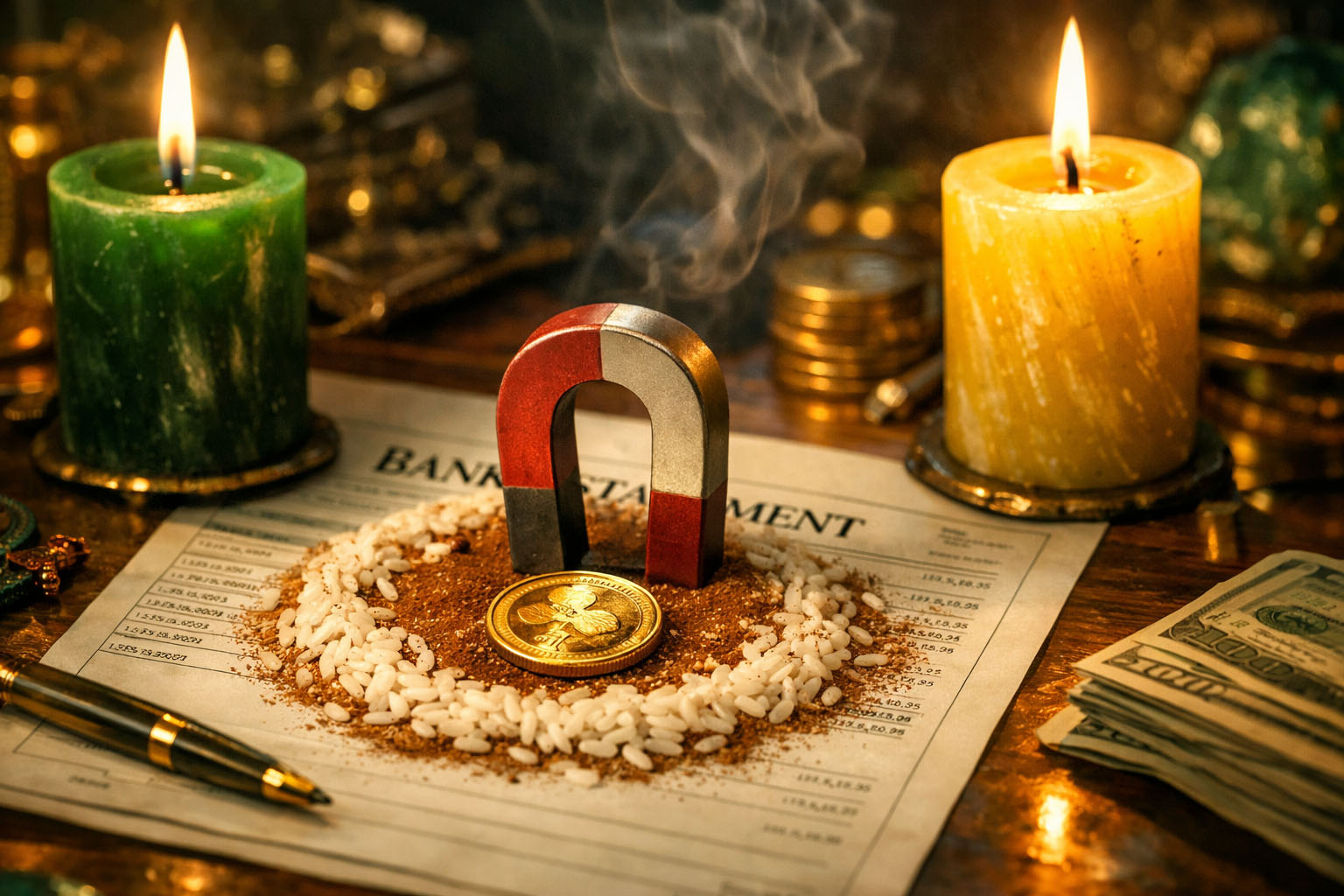 Hechizo para Destrabar Trámites Bancarios o Deudas
