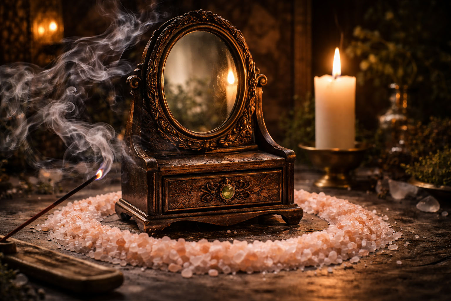 Ritual de Purificación de Objetos de Segunda Mano
