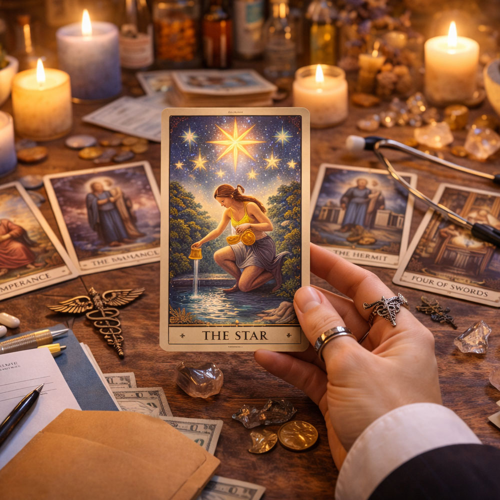 lectura diaria del tarot de la salud